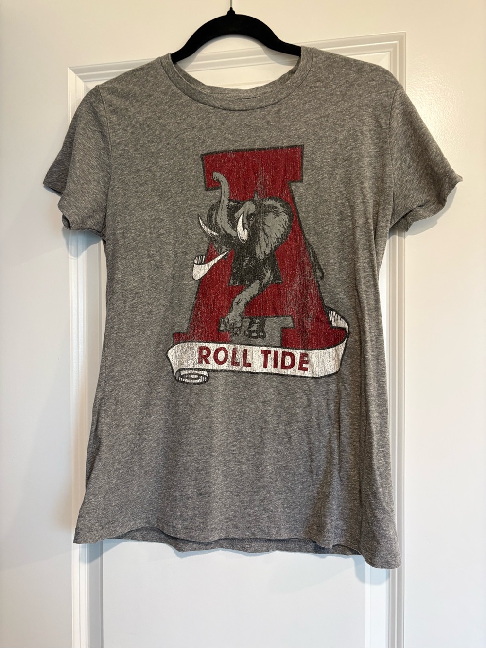 University of Alabama 'Roll Tide' Gray Graphic Tee
